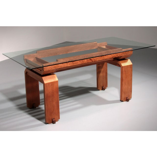 Mid-Century Italian Pine Dining Table, 1960s For Sale - Image 4 of 13