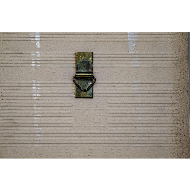 Vintage Turkish Ceramic Tile Islamic Art Wall Decor For Sale - Image 10 of 10