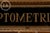 Antique Reverse-Painted "Tallimit" Brass-Tone "Optometrists" Sign For Sale - Image 4 of 9