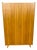 Mid-Century Modern Wardrobe in Light Wood, 1960s For Sale