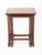 Fine quartet of Regency Revival mahogany nesting tables Each table is supported by elegant turned columns and raised on...