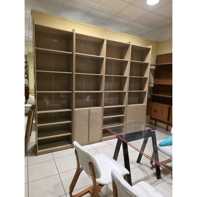 Olinto Bookcase by Kazuhide Takahamafor B&B Italia / C&B Italia, 1970s, Set of 4 For Sale - Image 6 of 11