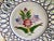 White Late 20th-Century Sur La Table Reticulated Hand Painted Plate, Portugal For Sale - Image 8 of 13