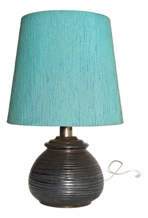 Glazed Ceramic Table Lamp by Ruggero Giangiacomi for La Bottega Ii Punto, 1970s