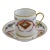19th Century Sevres Porcelain Demitasse Cup and Saucer Signed Gift For Sale