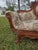 Mid 20th Century Louis XV Rococo Revival Carved Walnut Settee W/ Jacquard Upholstery For Sale - Image 4 of 9