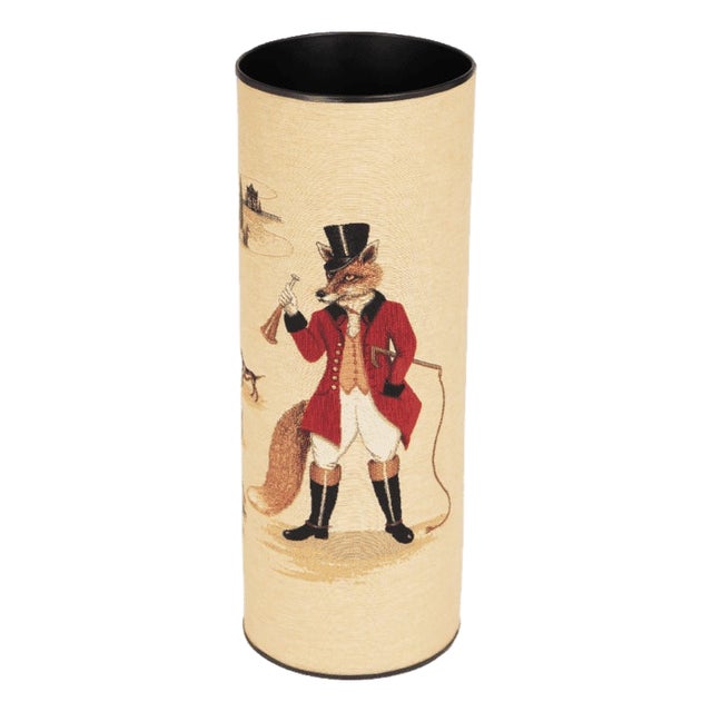Freddie & Fenella Tapestry Umbrella Stand For Sale