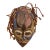 Multicolor African Chokwe Legacy Mask For Sale