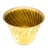 Baker Furniture Company Large Hosley Solid Brass Spiral Jardinière Cachepot – Hollywood Regency / Modern Classic For Sale - Image 4 of 8