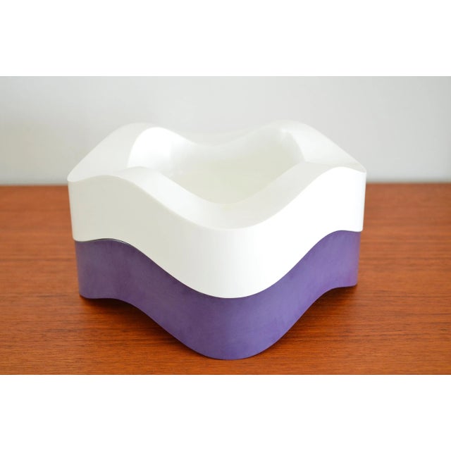 Verso Plastic Bowls by Walter Zeischegg for Helit, 1960s, Set of 2 For Sale - Image 3 of 10