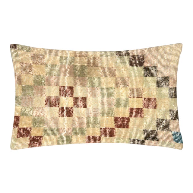 1960s Turkish Mid-Century Modern Pillow For Sale