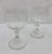Traditional Early 20th Century Etched Glass Goblets For Sale - Image 3 of 7
