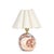 Richly veined natural marble forms the foundation of the Giorgio Mini Table Lamp, bringing depth and character to its...
