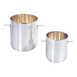 Buckets by Sabattini for Christofle, Set of 2 For Sale