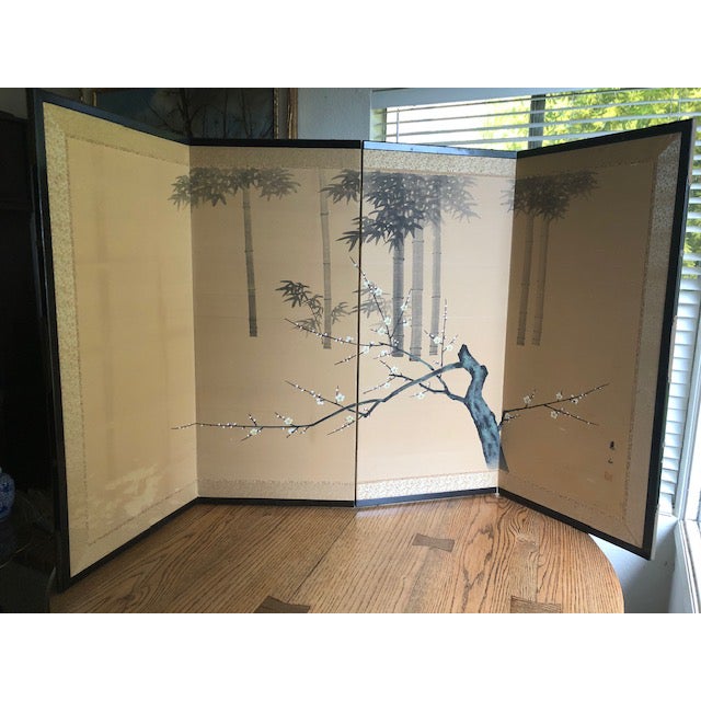 1960s Vintage Japanese Screen Chairish