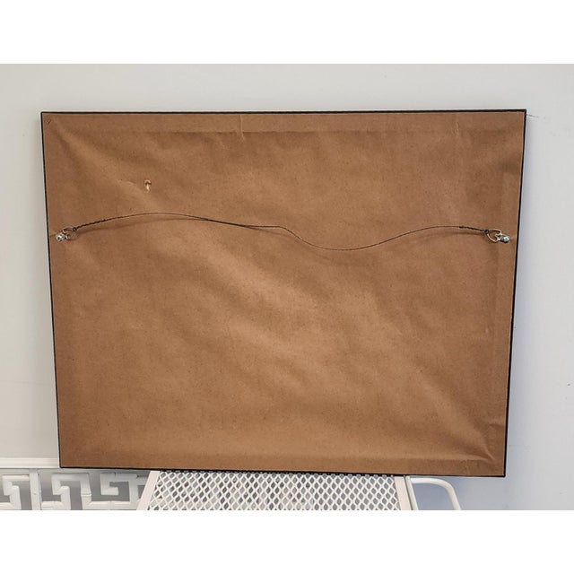 William Lyberis Signed Mid-Century Sepia Watercolor Landscape Painting For Sale - Image 17 of 17