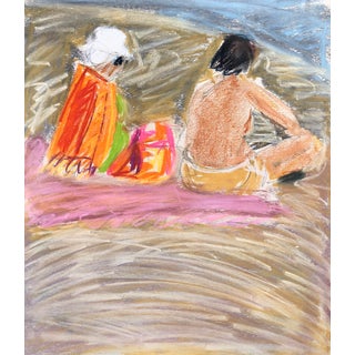1970s Adrienne Anderson Figures on Beach For Sale