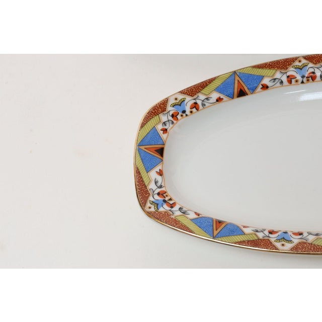Set of Five Art Deco Bohemian Czechoslavakia Porcelain Serving Pieces by Mepoco For Sale - Image 13 of 18