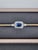 0.64 Ct Natural Sapphire & Diamond Flexible Bracelet For Sale - Image 4 of 9