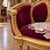 Wood 1960 Artisan Louis XVI Burgundy Beech Sofa Set-3 Pc For Sale - Image 7 of 16