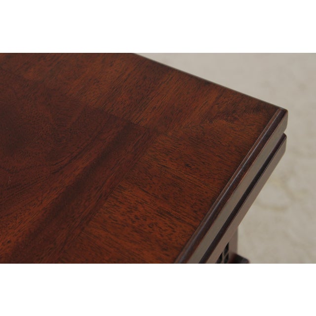 Henkel Harris Model 2442 Chippendale Mahogany Server For Sale - Image 12 of 18