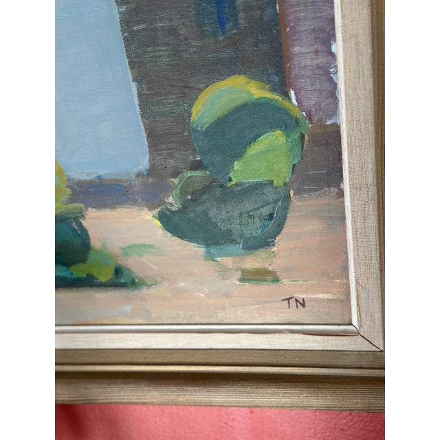Tage Nilsson, Spanish House, 1960s, Oil on Canvas, Framed For Sale - Image 10 of 13