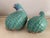 Ceramic Vintage Hand Painted Chinese Quail Statues - A Pair For Sale - Image 7 of 8