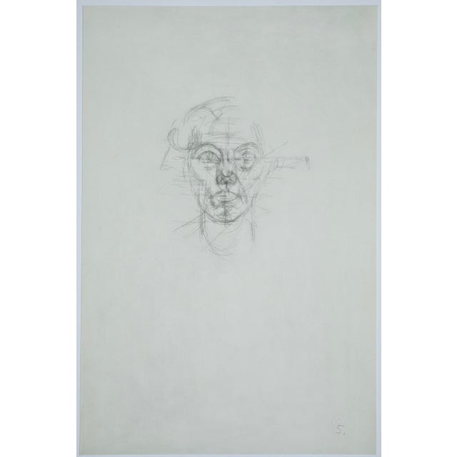 Black Alberto Giacometti, Annette, 1963, Original Lithograph For Sale - Image 8 of 8