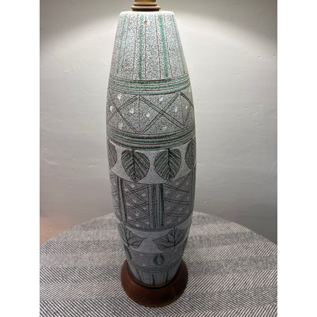 Fratelli Fanciullacci 1970's Ceramic Table Lamp, Attributed to Fratelli Fanciullacci For Sale - Image 4 of 6