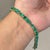 Art Nouveau 19.98ct Mix-Cut Natural Zambian Emerald Statement Bracelet in 14k Yellow Gold For Sale - Image 3 of 17