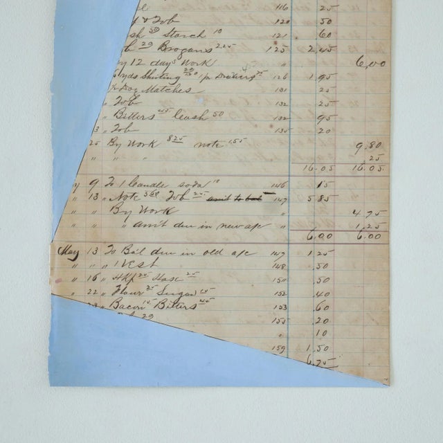 Bleu Clair Abstract 2 Painting by Afsoon Thayer For Sale In Los Angeles - Image 6 of 8