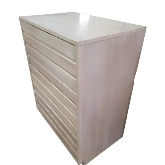 Mid Century Modern Driftwood 5 Drawer Chest by Sligh Furniture - Pair For Sale - Image 10 of 11