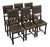 Early 20th Century Portuguese Chairs, Set of 6 For Sale