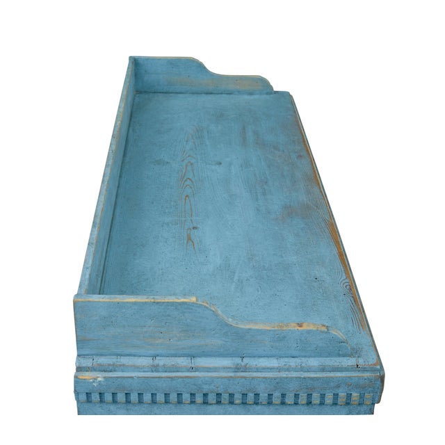 Small Swedish Hand-Painted Dresser Base, 1860 For Sale - Image 4 of 9