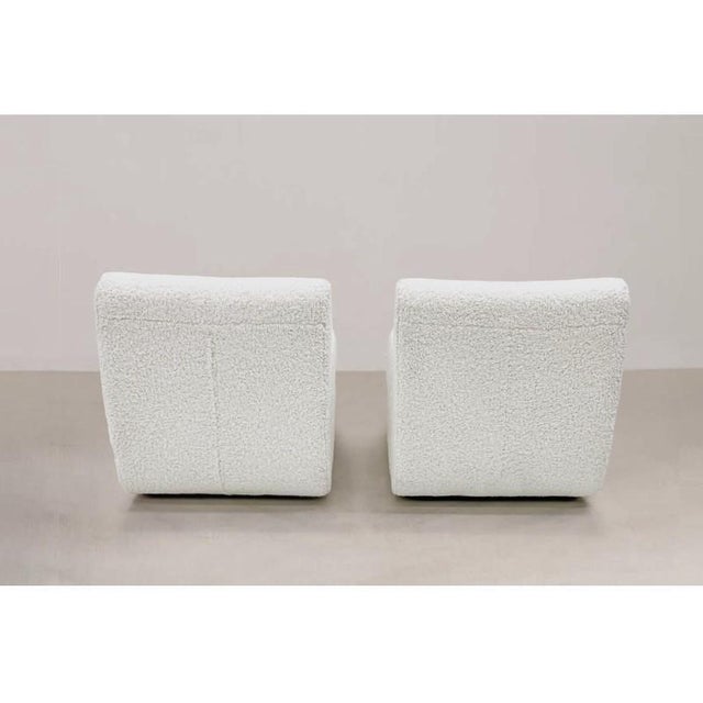 Late 20th Century Vladimir Kagan "Rock Star" Lounge Chairs - A Pair For Sale - Image 5 of 6