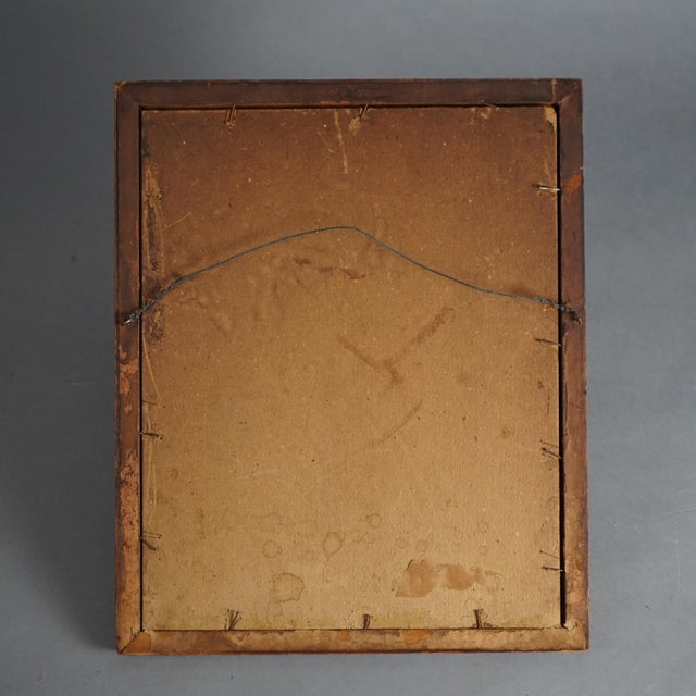 Antique Maxfield Parrish Reinthal & Newman Print “Wild Geese”, Framed, C1920 For Sale - Image 9 of 10