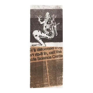 1997 Kent & Eunice Kapplinger Frog Etching For Sale