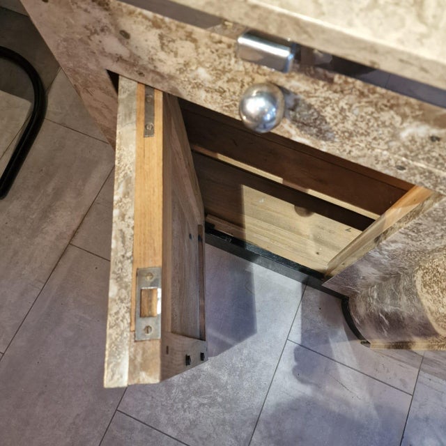 Art Deco Period Marble Sideboard, 1940s For Sale - Image 13 of 18