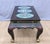- Gorgeous Chinese black lacquer coffee table - Decorated with three Cloisonné porcelain plaques - Great interiors piece -...