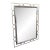 Bernhardt Chrome Mirror Criteria Collection Model No 363 321 Art Deco Style 6589 For Sale