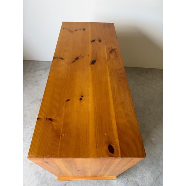 Vintage Link-Taylor Solid Pine Wood 17-Drawer Dresser For Sale - Image 14 of 17