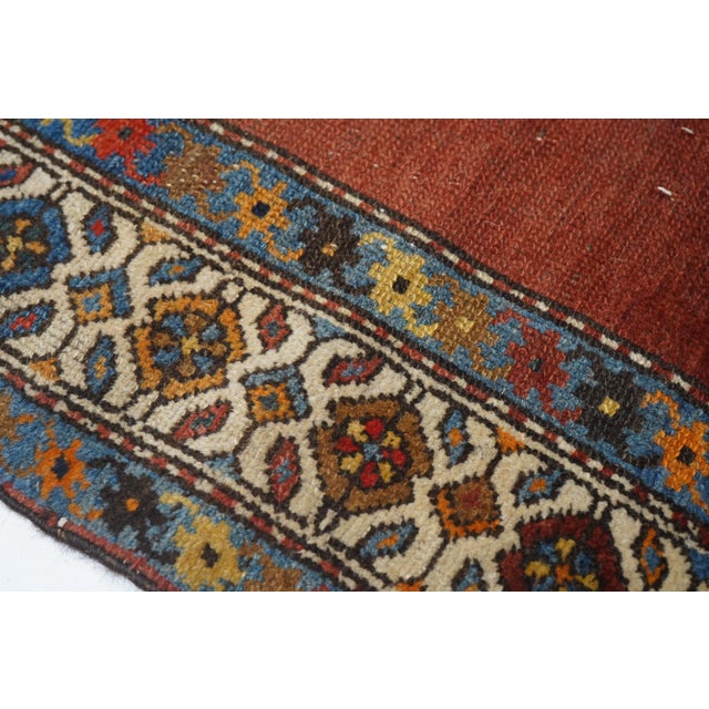 19th Century Antique Hamedan Rug 4'1'' x 5'7'' For Sale - Image 5 of 11