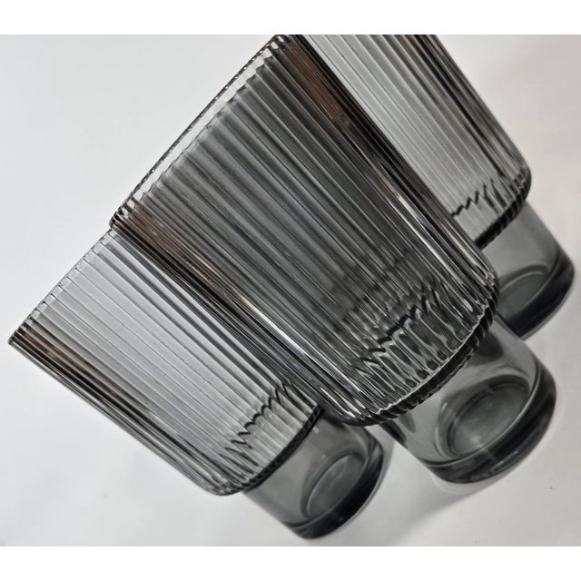 1990s Gray Danish Modern Tumblers - Set of Four For Sale - Image 12 of 12