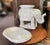 Late 20th Century Wicker Elephant Table With Tray For Sale - Image 5 of 6