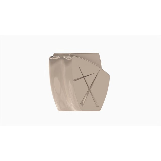 Agostina Line 1 Light Oyster Side Table from Eje-Design For Sale - Image 4 of 11