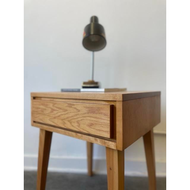 Single 1950's Nightstand by Leslie Diamond for Conant Ball, Attributed For Sale In Los Angeles - Image 6 of 8