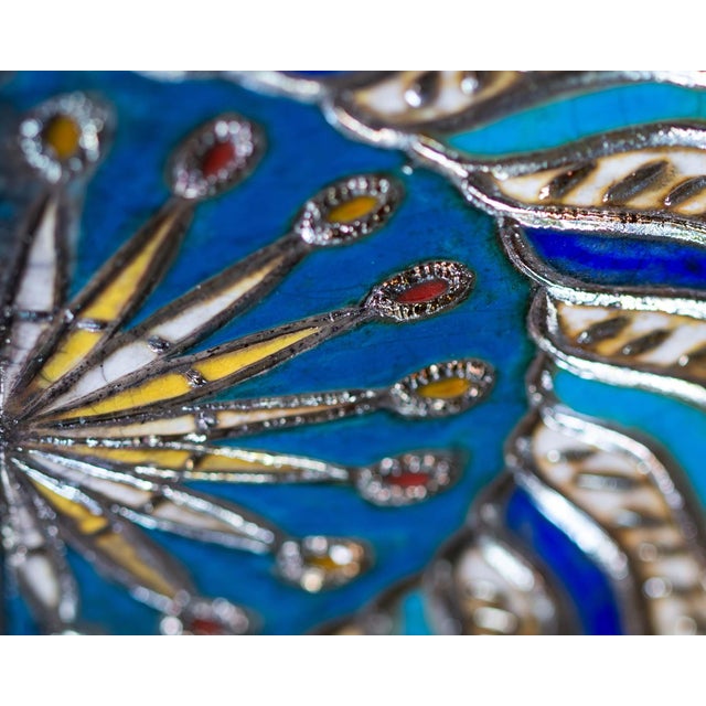 Early 21st Century Eastern Sun in Raku Ceramic, 2024 For Sale - Image 5 of 14