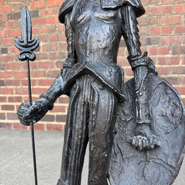 Austin Productions Mid Century Don Quixote Statue 1967 For Sale In Cleveland - Image 6 of 12