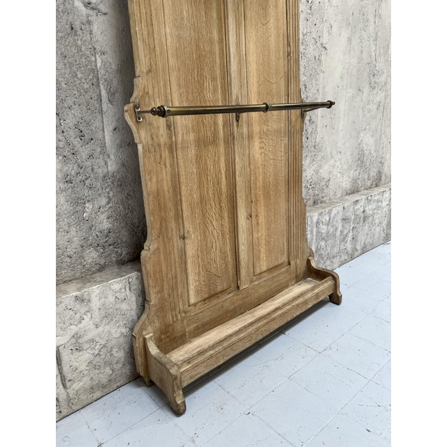 Hallway Hat, Coat and Umbrella Stand with Bevelled Mirror, 1990s For Sale - Image 9 of 10