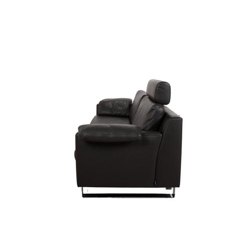 Flex Plus Three-Seater Sofa in Leather from Ewald Schillig For Sale - Image 10 of 11